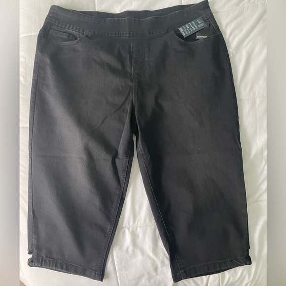 Women’s stretch denim pants - Avenue - Picture 1 of 11